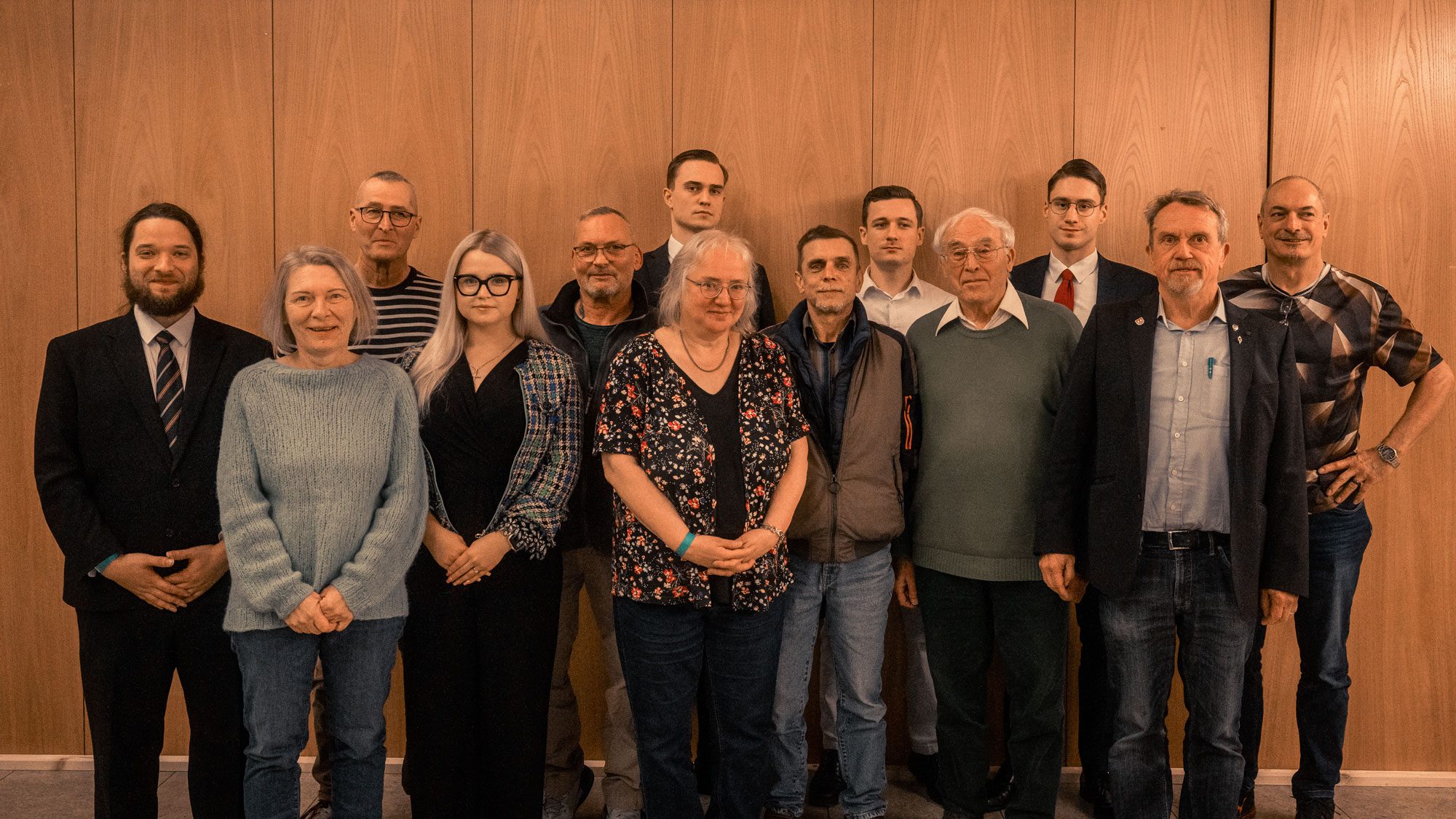 Gruppenfoto unserer Kandidaten für die Stadtverordnetenversammlung